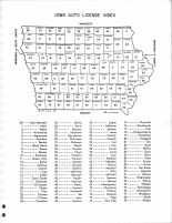 Iowa Auto License Index, Tama County 1966